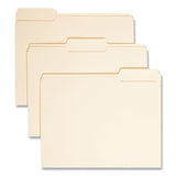 Smead™ Manila File Folders, 1/3-Cut Tabs: Assorted, Letter Size, 0.75" Expansion, Manila, 100/Box (SMD10330) Box of 100