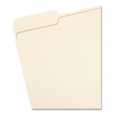 Smead™ Manila File Folders, 1/3-Cut Tabs: Assorted, Letter Size, 0.75" Expansion, Manila, 100/Box (SMD10330) Box of 100