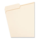 Smead™ Manila File Folders, 1/3-Cut Tabs: Left Position, Letter Size, 0.75" Expansion, Manila, 100/Box (SMD10331) Box of 100