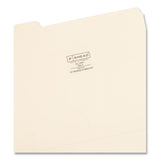 Smead™ Manila File Folders, 1/3-Cut Tabs: Left Position, Letter Size, 0.75" Expansion, Manila, 100/Box (SMD10331) Box of 100