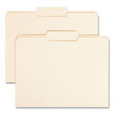 Smead™ Manila File Folders, 1/3-Cut Tabs: Center Position, Letter Size, 0.75" Expansion, Manila, 100/Box (SMD10332) Box of 100