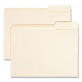 Smead™ Manila File Folders, 1/3-Cut Tabs: Right Position, Letter Size, 0.75" Expansion, Manila, 100/Box (SMD10333) Box of 100