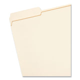 Smead™ Reinforced Tab Manila File Folders, 1/3-Cut Tabs: Assorted, Letter Size, 0.75" Expansion, 11-pt Manila, 100/Box (SMD10334) Box of 100