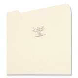 Smead™ Reinforced Tab Manila File Folders, 1/3-Cut Tabs: Assorted, Letter Size, 0.75" Expansion, 11-pt Manila, 100/Box (SMD10334) Box of 100