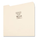 Smead™ Reinforced Tab Manila File Folders, 1/3-Cut Tabs: Left Position, Letter Size, 0.75" Expansion, 11-pt Manila, 100/Box (SMD10335) Box of 100