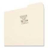 Smead™ Reinforced Tab Manila File Folders, 1/3-Cut Tabs: Right Position, Letter Size, 0.75" Expansion, 11-pt Manila, 100/Box (SMD10337) Box of 100