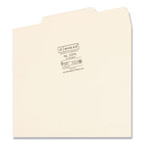 Smead™ Reinforced Guide Height File Folders, 2/5-Cut Tabs: Right of Center Position, Letter Size, 0.75" Expansion, Manila, 100/Box (SMD10376) Pack of 100