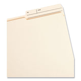 Smead™ Reinforced Guide Height File Folders, 2/5-Cut Printed Tabs: Right Position, Letter Size, 0.75" Expansion, Manila, 100/Box (SMD10388) Pack of 100
