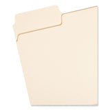 Smead™ SuperTab Top Tab File Folders, 1/3-Cut Tabs: Assorted, Letter Size, 0.75" Expansion, 14-pt Manila, 50/Box (SMD10401) Box of 50