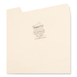 Smead™ SuperTab Top Tab File Folders, 1/3-Cut Tabs: Assorted, Letter Size, 0.75" Expansion, 14-pt Manila, 50/Box (SMD10401) Box of 50