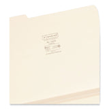 Smead™ Expandable Heavyweight File Folders, 1/3-Cut Tabs: Assorted, Letter Size, 1.5" Expansion, Manila, 50/Box (SMD10405) Box of 50
