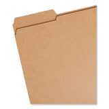 Smead™ Heavyweight Kraft File Folder, 1/3-Cut Tabs: Assorted, Letter Size, 0.75" Expansion, 11-pt Kraft, Brown, 100/Box (SMD10734) Box of 100