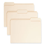 Smead™ Manila File Folders, 1/3-Cut Tabs: Assorted, Letter Size, 0.75" Expansion, Manila, 24/Pack (SMD11928) Pack of 24