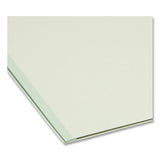 Smead™ Expanding Recycled Heavy Pressboard Folders, 1/3-Cut Tabs: Assorted, Letter Size, 2" Expansion, Gray-Green, 25/Box (SMD13234) Each