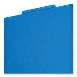 Smead™ Six-Section Poly Classification Folders, 2" Expansion, 2 Dividers, 6 Fasteners, Letter Size, Blue Exterior, 10/Box (SMD14045) Each