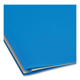 Smead™ Six-Section Poly Classification Folders, 2" Expansion, 2 Dividers, 6 Fasteners, Letter Size, Blue Exterior, 10/Box (SMD14045) Each