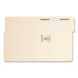Smead™ Top Tab Fastener Folders, 1/3-Cut Tabs: Assorted, 0.75" Expansion, 1 Fastener, Letter Size, Manila Exterior, 50/Box (SMD14534) Each