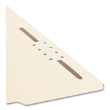 Smead™ Top Tab Fastener Folders, 1/3-Cut Tabs: Assorted, 0.75" Expansion, 1 Fastener, Letter Size, Manila Exterior, 50/Box (SMD14534) Each