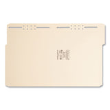 Smead™ Top Tab Fastener Folders, 1/3-Cut Tabs: Assorted, 0.75" Expansion, 2 Fasteners, Letter Size, Manila Exterior, 50/Box (SMD14537) Each