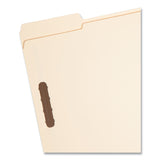 Smead™ Top Tab Fastener Folders, 1/3-Cut Tabs: Assorted, 0.75" Expansion, 2 Fasteners, Letter Size, Manila Exterior, 50/Box (SMD14537) Each