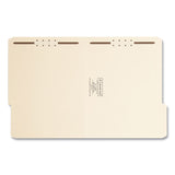 Smead™ Top Tab Fastener Folders, 1/3-Cut Tabs: Right, 0.75" Expansion, 2 Fasteners, Letter Size, Manila Exterior, 50/Box (SMD14538) Box of 50