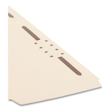 Smead™ SuperTab Reinforced Guide Height Fastener Folders, 14-pt Manila, 0.75" Expansion, 2 Fasteners, Letter Size, Manila, 50/Box (SMD14545) Box of 50