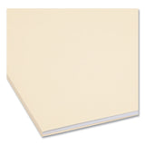 Smead™ Recycled Top Tab Fastener Folders, 1/3-Cut Tabs: Assorted, 0.75" Expansion, 2 Fasteners, Letter Size, Manila Exterior, 50/Box (SMD14547) Box of 50