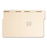 Smead™ Top Tab Heavyweight Manila Fastener Folders, 0.75" Expansion, 2 Fasteners, Letter Size, Manila Exterior, 50/Box (SMD14600) Box of 50