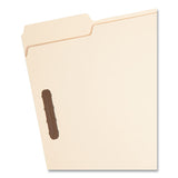 Smead™ Top Tab Heavyweight Manila Fastener Folders, 0.75" Expansion, 2 Fasteners, Letter Size, Manila Exterior, 50/Box (SMD14600) Box of 50