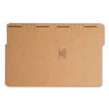 Smead™ Top Tab Fastener Folders, 1/3-Cut Tabs: Assorted, 0.75" Expansion, 2 Fasteners, Letter Size, Kraft Exterior, 50/Box (SMD14837) Each