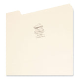 Smead™ SuperTab Top Tab File Folders, 1/3-Cut Tabs: Assorted, Legal Size, 0.75" Expansion, 11-pt Manila, 100/Box (SMD15301) Box of 100