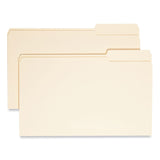 Smead™ Manila File Folders, 1/3-Cut Tabs: Right Position, Legal Size, 0.75" Expansion, Manila, 100/Box (SMD15333) Box of 100