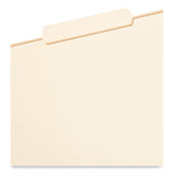 Smead™ Reinforced Tab Manila File Folders, 1/3-Cut Tabs: Center Position, Legal Size, 0.75" Expansion, 11-pt Manila, 100/Box (SMD15336) Box of 100