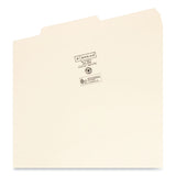 Smead™ Reinforced Tab Manila File Folders, 1/3-Cut Tabs: Center Position, Legal Size, 0.75" Expansion, 11-pt Manila, 100/Box (SMD15336) Box of 100