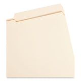 Smead™ Reinforced Guide Height File Folders, 2/5-Cut Tabs: Right Position, Legal Size, 0.75" Expansion, Manila, 100/Box (SMD15386) Pack of 100