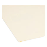 Smead™ Reinforced Guide Height File Folders, 2/5-Cut Tabs: Right Position, Legal Size, 0.75" Expansion, Manila, 100/Box (SMD15386) Pack of 100