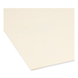 Smead™ SuperTab Reinforced Guide Height Top Tab Folders, 1/3-Cut Tabs: Assorted, Legal Size, 0.75" Expansion, Manila, 100/Box (SMD15395) Box of 100