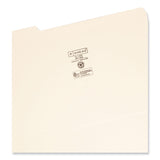 Smead™ Reinforced Tab Manila File Folders, 1/3-Cut Tabs: Assorted, Legal Size, 0.75" Expansion, 14-pt Manila, 100/Box (SMD15434) Box of 100