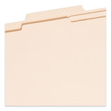Smead™ Six-Section Top Tab Classification Folders, 2" Expansion, 2 Dividers, 6 Fasteners, Legal Size, Manila, 10/Box (SMD19000) Each