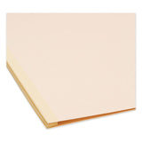 Smead™ Six-Section Top Tab Classification Folders, 2" Expansion, 2 Dividers, 6 Fasteners, Legal Size, Manila, 10/Box (SMD19000) Each