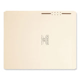 Smead™ Top Tab Fastener Folders, Straight Tabs, 0.75" Expansion, 1 Fastener, Legal Size, Manila Exterior, 50/Box (SMD19510) Each