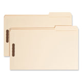 Smead™ Top Tab Fastener Folders, 1/3-Cut Tabs: Right, 0.75" Expansion, 2 Fasteners, Legal Size, Manila Exterior, 50/Box (SMD19538) Box of 50