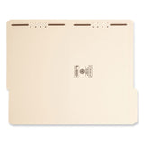 Smead™ Top Tab Fastener Folders, 1/3-Cut Tabs: Right, 0.75" Expansion, 2 Fasteners, Legal Size, Manila Exterior, 50/Box (SMD19538) Box of 50