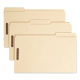 Smead Top Tab 2-Fastener Folders, 1/3-Cut Tabs, Legal Size, 11 pt. Manila, 50/Box (SMD19547) Box of 50