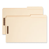 Smead™ Top Tab Fastener Folders, Guide-Height 2/5-Cut Tabs, 0.75" Expansion, 2 Fasteners, Legal Size, 11-pt Manila, 50/Box (SMD19587) Box of 50