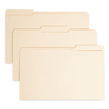 Smead™ Top Tab Manila Expansion Fastener Folders, 1.5" Expansion, 2 Fasteners, Legal Size, Manila Exterior, 50/Box (SMD19595) Each