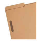 Smead™ Top Tab Fastener Folders, 1/3-Cut Tabs: Assorted, 0.75" Expansion, 2 Fasteners, Legal Size, Kraft Exterior, 50/Box (SMD19837) Each