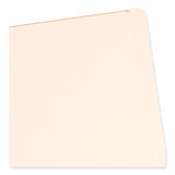 Smead™ Manila End Tab Classification Folders, 2" Expansion, 1 Divider, 4 Fasteners, Letter Size, Manila Exterior, 10/Box (SMD26825) Box of 10