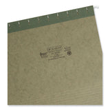 Smead™ Hanging Folders, Letter Size, 1/3-Cut Tabs, Standard Green, 25/Box (SMD64035) Box of 25