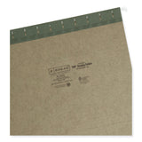 Smead™ TUFF Hanging Folders with Easy Slide Tab, Letter Size, 1/3-Cut Tabs, Standard Green, 20/Box (SMD64036) Box of 20